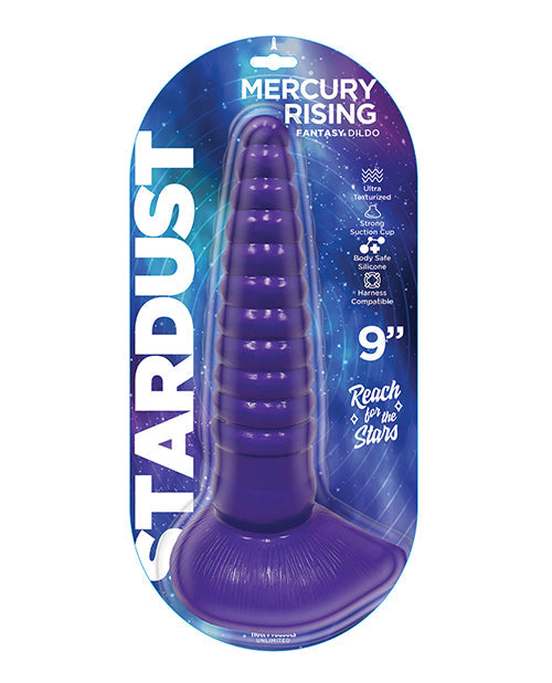 Stardust Mercury Rising 7&quot; Dildo - Purple