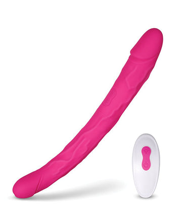 Sappho 12&quot; Vibrating Double Ended Dildo