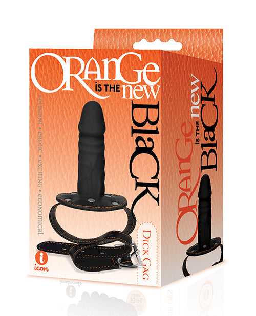 The 9&#039;s Orange is the New Black Silicone Dick Gag