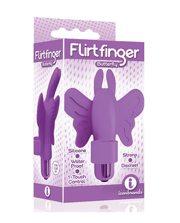 The 9&#039;s Flirtfinger Butterfly - Purple