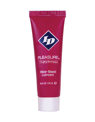 ID Pleasure Waterbased Tingling Lubricant - 12ml Tube