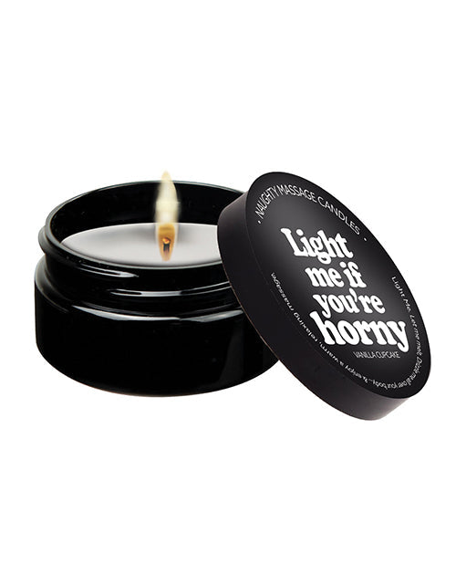 Kama Sutra Mini Massage Candle - 2 oz Light Me if You&#039;re Horny