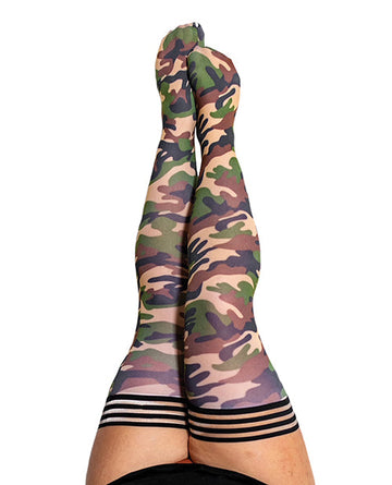 Kix&#039;ies Alex Thigh High Camouflage D