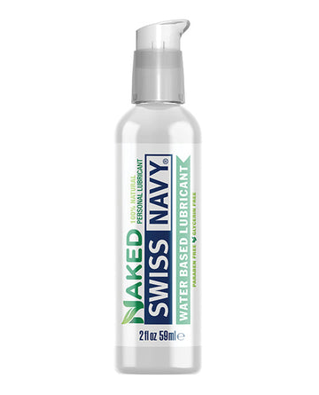 NO ETA Swiss Navy Naked All Natural Lubricant - 2 oz