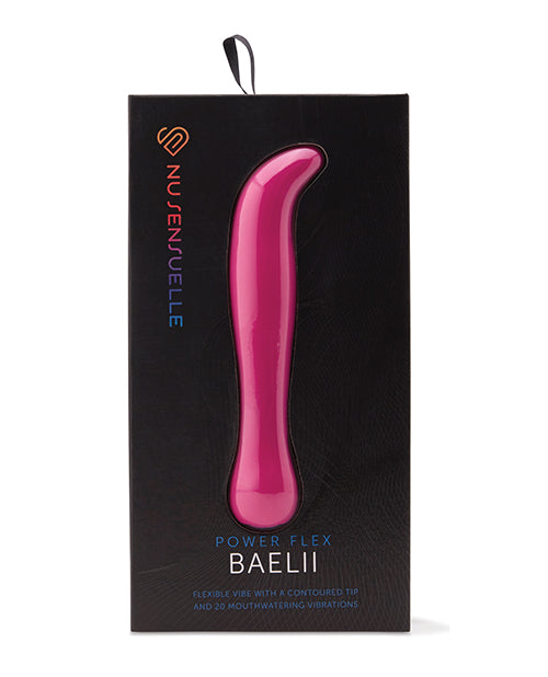 Nu Sensuelle Baelii Flexible G Spot Vibe 20 Function - Magenta