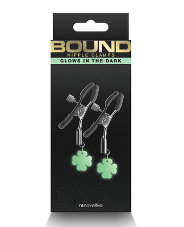 Bound G4 Nipple Clamps - Gunmetal