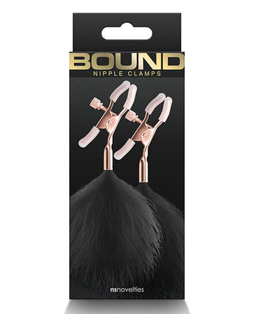 Bound F1 Nipple Clamps - Black