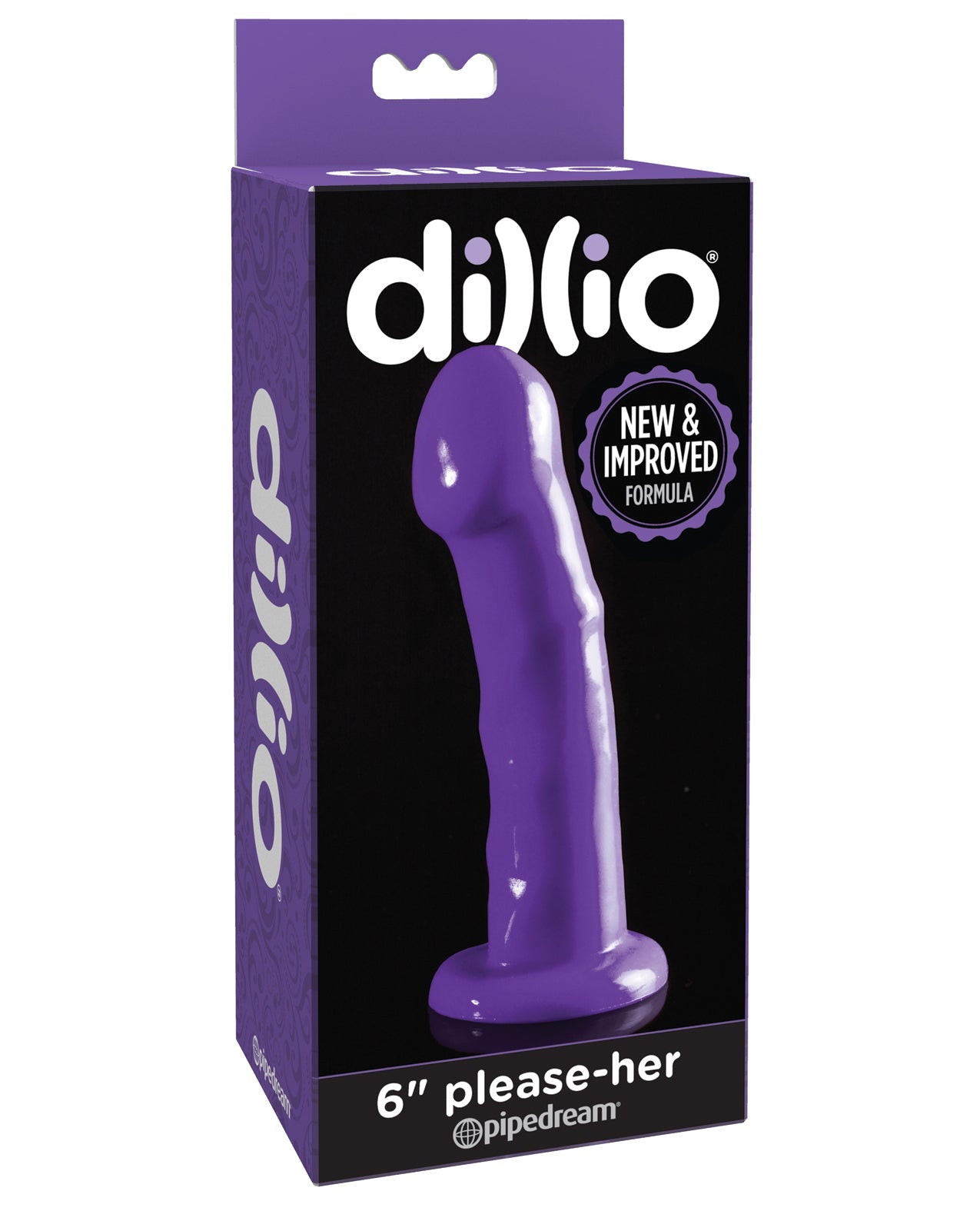 Dillio 6&quot; Please Her - Purple