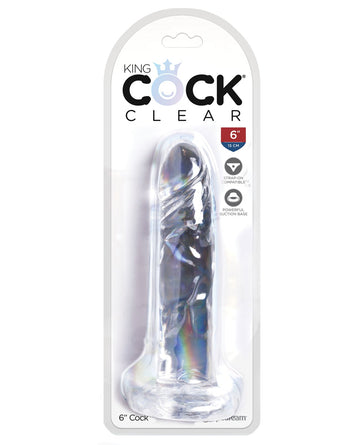 King Cock Clear 6&quot; Cock