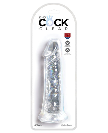 King Cock Clear 8&quot; Cock