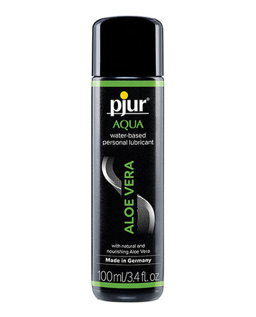 Pjur Aqua Aloe Vera Water Based Personal Lubricant - 100 ml Bottle