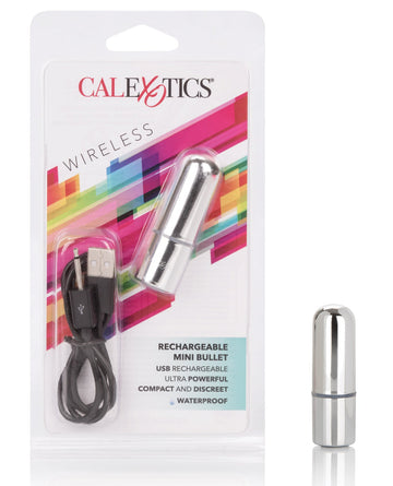 Rechargeable Mini Bullet - Silver