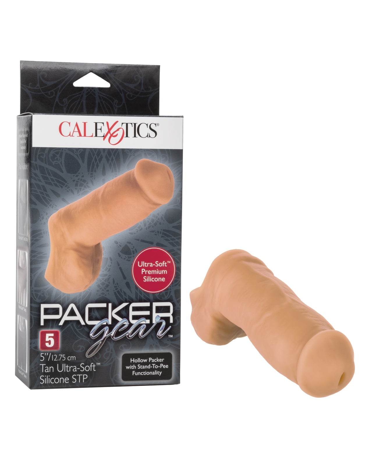 Packer Gear 5&quot; Ultra Soft Silicone STP - Tan