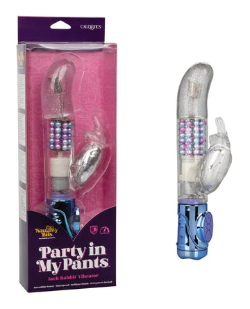 Naughty Bits Party in My Pants Jack Rabbit Vibrator - Multi Color