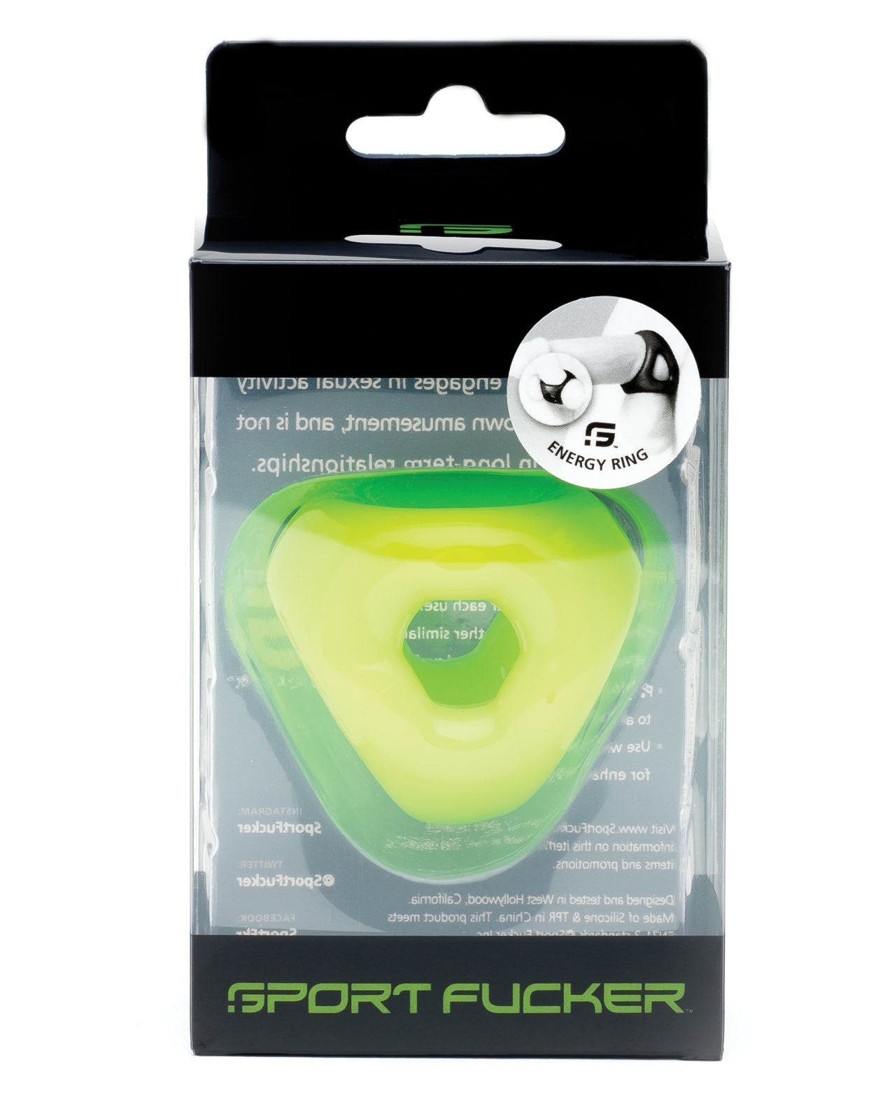 Sport Fucker Energy Ring - Neon Green