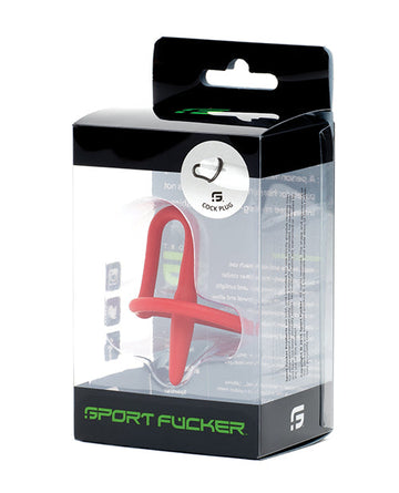 Sport Fucker Cock Plug - Red