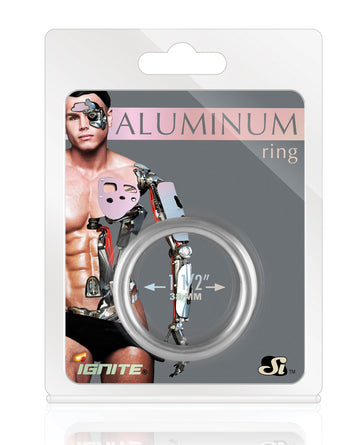 Aluminum Ring - Platinum 1.5&quot;