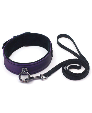 Spartacus Galaxy Legend Collar &amp; Leash - Purple