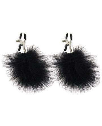 Sex &amp; Mischief Feathered Nipple Clamps