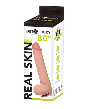 Get Lucky 8.0&quot; Real Skin Series - Flesh