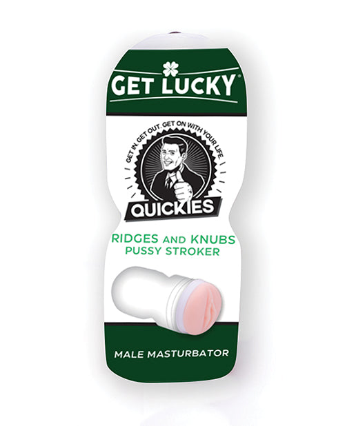 Get Lucky Quickies Ridges &amp; Knubs Pussy Stroker