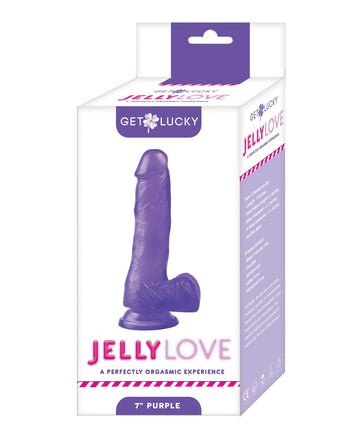Get Lucky 7&quot; Jelly Series Jelly Love - Purple