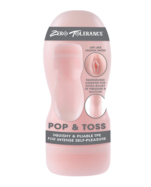 Zero Tolerance Pop &amp; Toss Stroker - Light