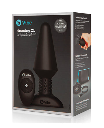 b-Vibe Rimming Plug XL - Black