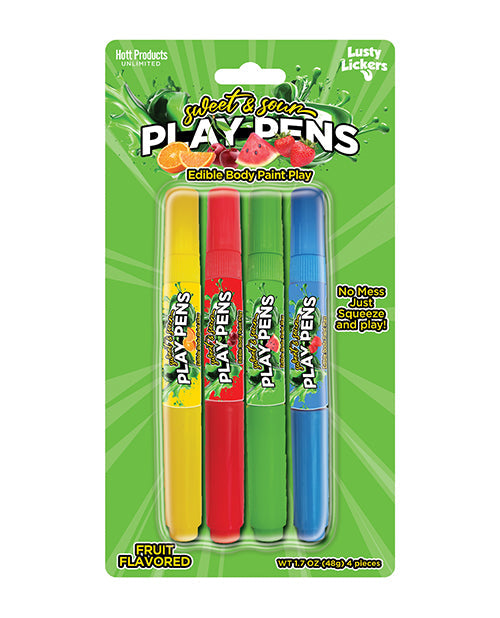 Sweet &amp; Sour Flavored Play Pens- Pack of 4