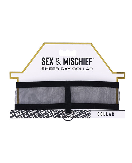 Sex &amp; Mischief Sheer Day Collar